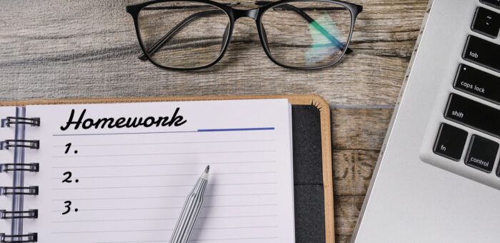 Complete homework on time