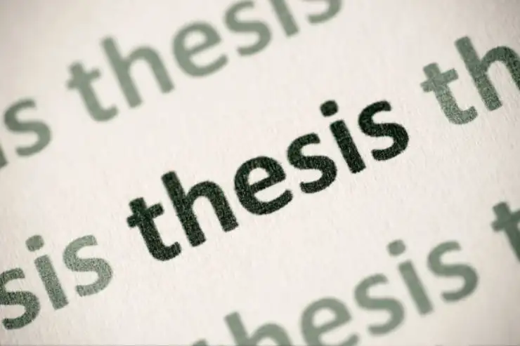 Choose a Thesis Topic That Works