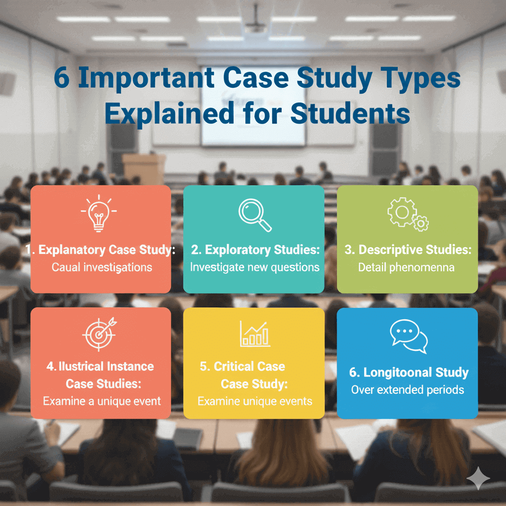 6 Important Case Study Types Explained for Students