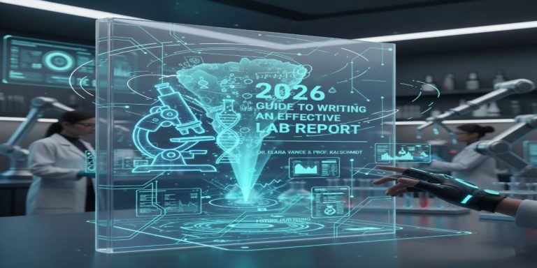 A 2026 Guide to Write An Effective Lab Report