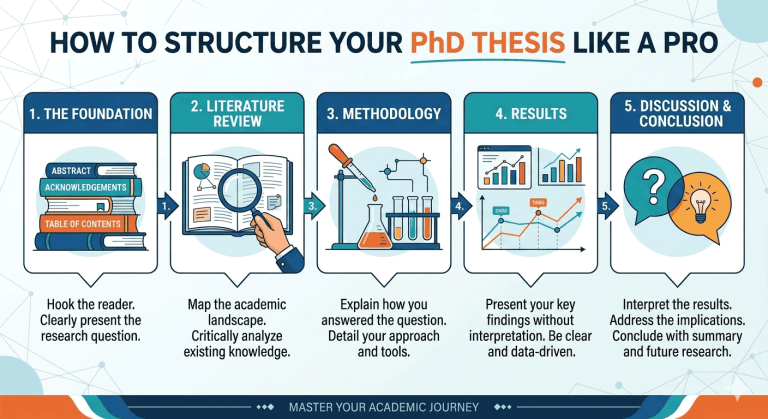 How to Structure Your PhD Thesis Like a Pro 