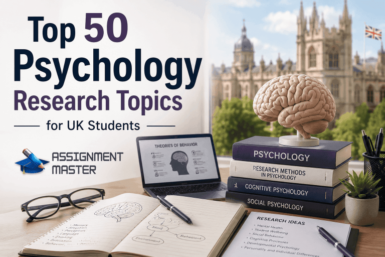 Top 50 Psychology Research Topics for UK Students